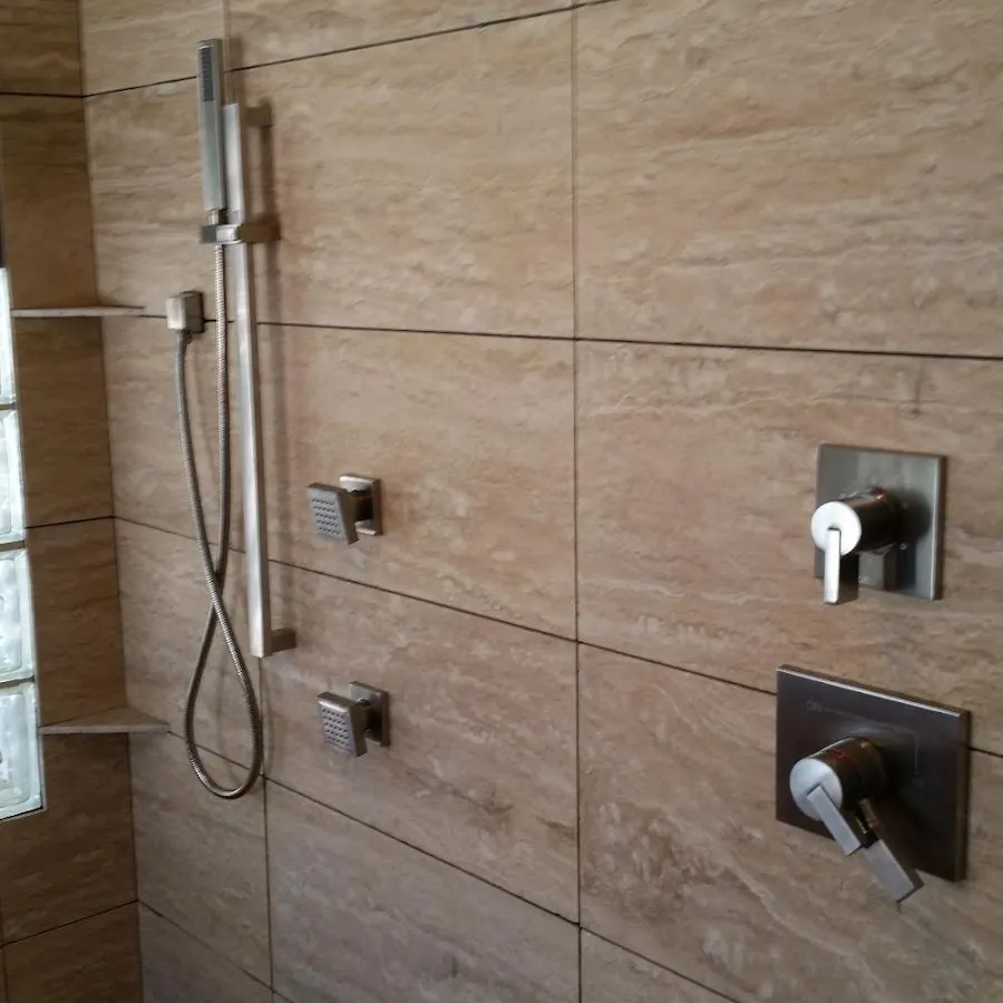 Shower fixture installation for Frozen Pipe Repair in Big Rapids